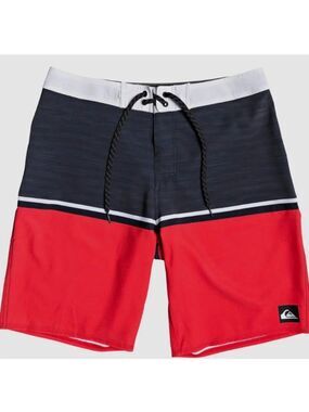 Quiksliver Men’s Highline Division Boardshorts 4-Way Stretch Size 40